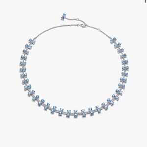 Pandora Bridgerton Blue Bow Necklace
